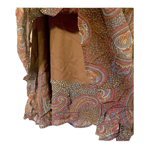 SOLD :: Style & Co. Paisley Midi Skirt - Picture 6 of 6